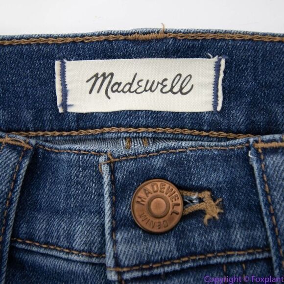 Madewell 10" High-Rise Roadtripper Supersoft Jeans in Playford Wash, 25 - Picture 11 of 15